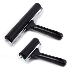 Hamilo Roller, Rubber Roller, 7.9 inches (20 cm), 3.9 inches (10 cm), Large and Small, Set of 2