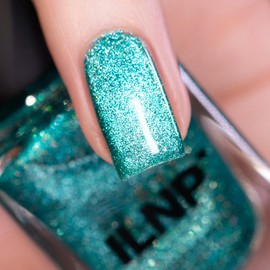ILNP Rock Candy - Vibrant Teal Holographic Magnetic Nail Polish - Vegan, Cruelty Free, Non Toxic