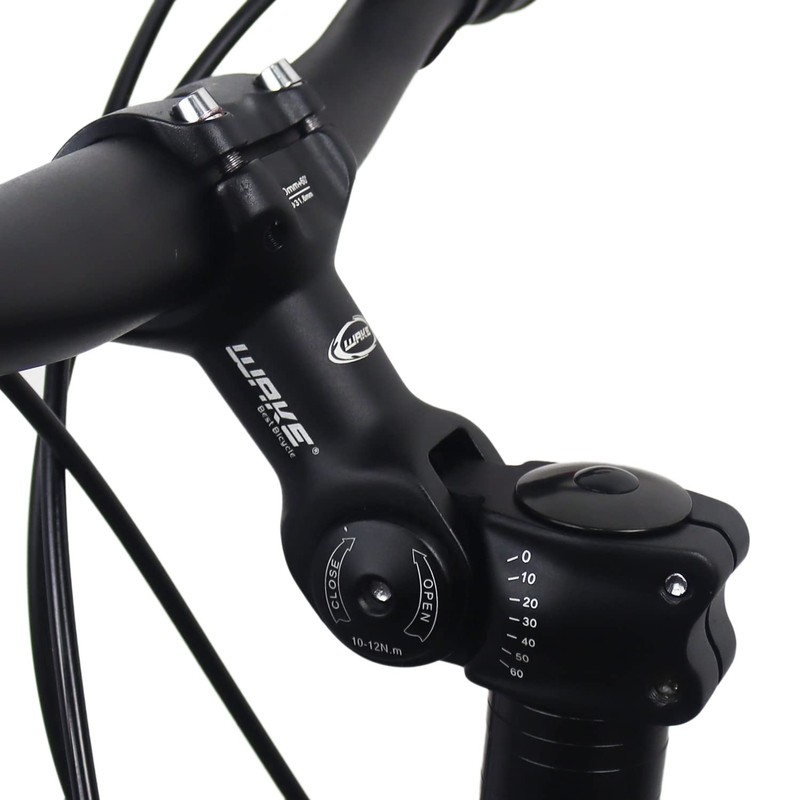 BSSOK Bicycle Stem Adjustable 31.8 mm/25.4 mm Handlebar Riser Bicycle