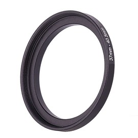 37mm Lens to 40.5mm Camera Lens Adapter,37mm to 40.5mm Filter Step up Ring Adapter Ring,Compatible with All 40.5mm UV,CPL,ND,Lens Hood,Threaded Lens ect.