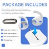 Upgraded 4 Pairs Ear Hooks for AirPods Pro 3 DamonLight