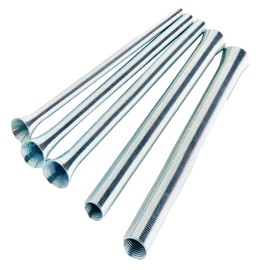 S.fields.inc Spring Bender, 5 Piece Pipe Bender, Tube Bender, Stainless Steel, Coated Copper Tube, Air Conditioner
