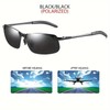 Boolavard Zinc Alloy Frame Men's Polarized Fashion Glasses for Driving