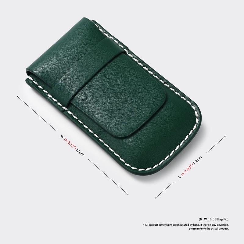 Woodten watch case holds 1 watch case. Thick, soft material