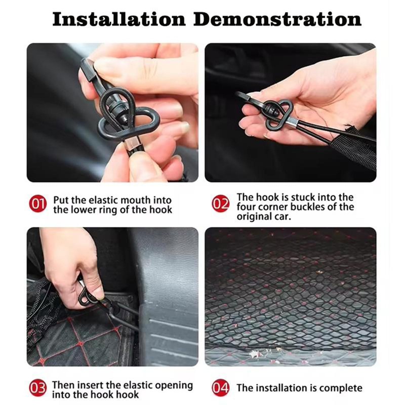 Multi - Use Elastic Cargo Net - Secure Items in