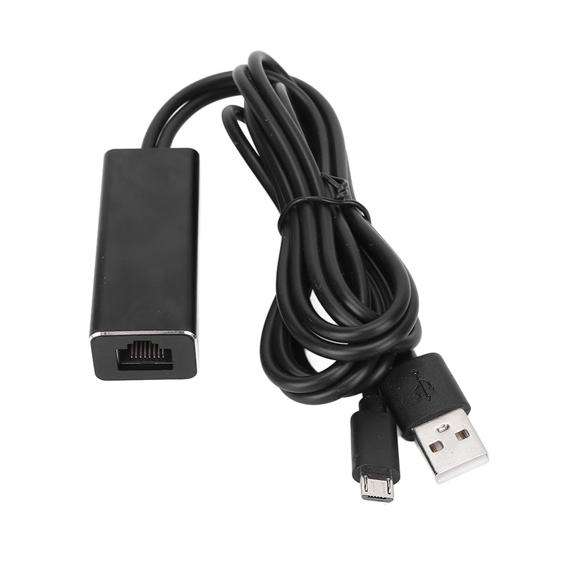 Lan Adapter Portable Plug and Play Micro Usb to 100M