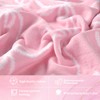 SmoothNovelty Pink Bow Knit Swaddle Blanket for Girls, Cotton Soft