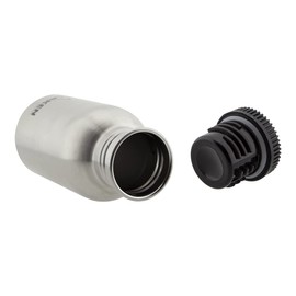 LAKEN Unisex - Adult Heavy Duty Stainless Steel Bottle 0.35L Black 0.35 Litre