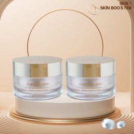 (현대홈쇼핑)스킨부스터 양태반크림2통 (Hyundai Home Shopping) Skin Booster Placenta Cream 2 Bottles