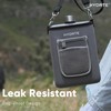 Hydrte Travel Mini Water Bottle with Strap & Sleeve –
