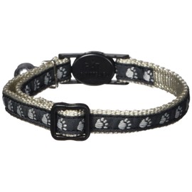 Casual Kitty Two-Tone Pawprint Cat Collar