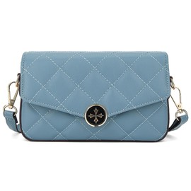 LEEXTON Damen Umhängetasche, Handytasche zum Umhängen, PU Leder Crossbody Bag Damen Reisepass Handytasche mit Kartenschlitz Verstellbar Abnehmbar Schultergurt