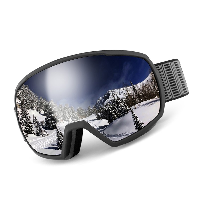 Shock Resistance Ski Goggles for Men Women Anti Fog UV