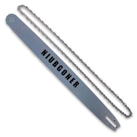 NIUBGONER 36 inch Chainsaw Bar and Chain Combo,3/8 Pitch 0.063 Gauge 115 DL,For Stihl Chainsaw MS460, MS461,MS650,MS660,MS661,MS500i,MS461R,MS661R,3003 000 6053,3003 000 9853,363RNDD0 （BAR+CHAIN）