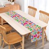 Vohado Mexican Floral Table Runner Cinco De Mayo Mexico Let's