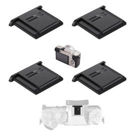 Mirhua Hot Shoe Cover Shoe Cap Rack 4 Pack Black