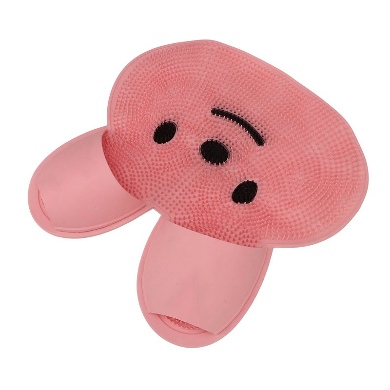 Foot Scrubber Mat Silicone Anti Slip Relieve Fatigue Remove Dead