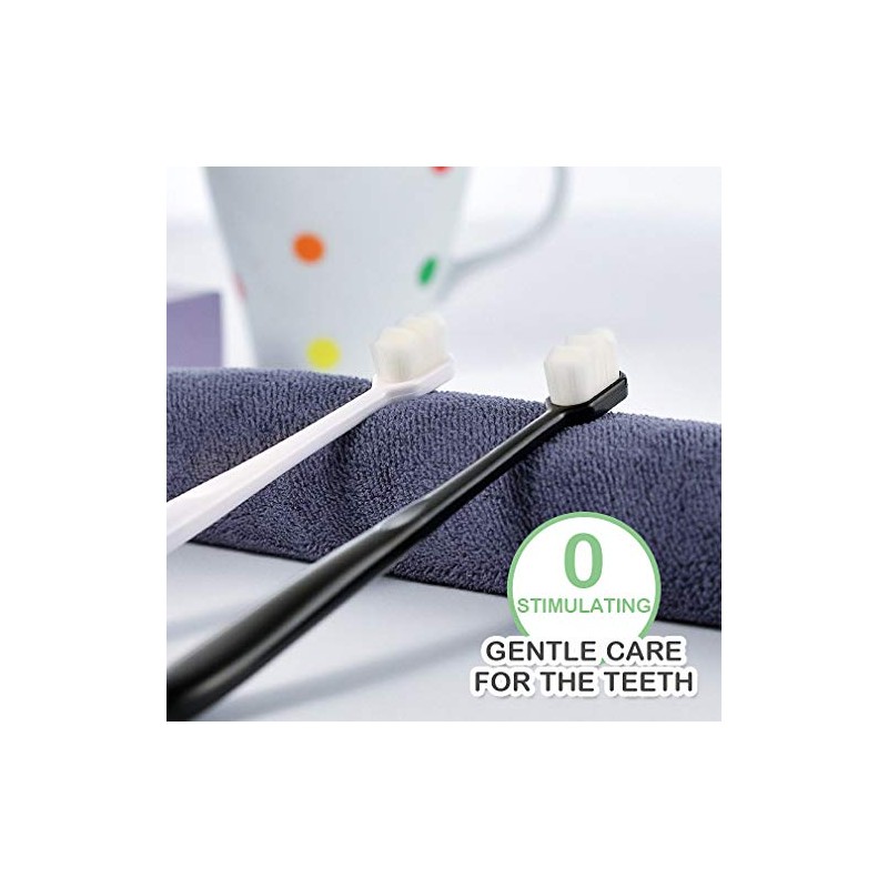 Easyhonor Cepillo Dental Extra Suave Dientes Sensibles Encías Retraídas Piezas