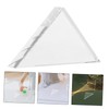 VILLFUL Optical Glass Triangular Prism Physics Experiment Kit for Classroom