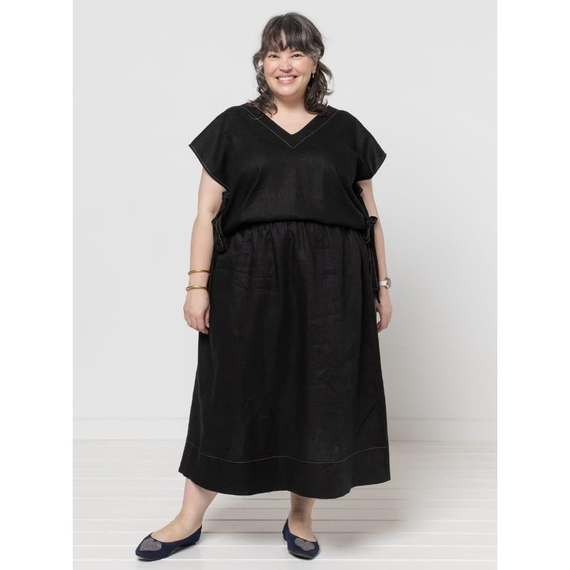 Style Arc Sewing Pattern - Rumi Woven Top (Sizes 10-22)