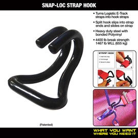 Strap Hook Turns All Logistic E-Straps into Hook Straps