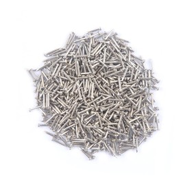 huruirui 1.5 x 25 mm, 500 pieces, small nails, iron nail for pictures, hanging pictures, woodworking, furniture, DIY, decorative nails, small, silver