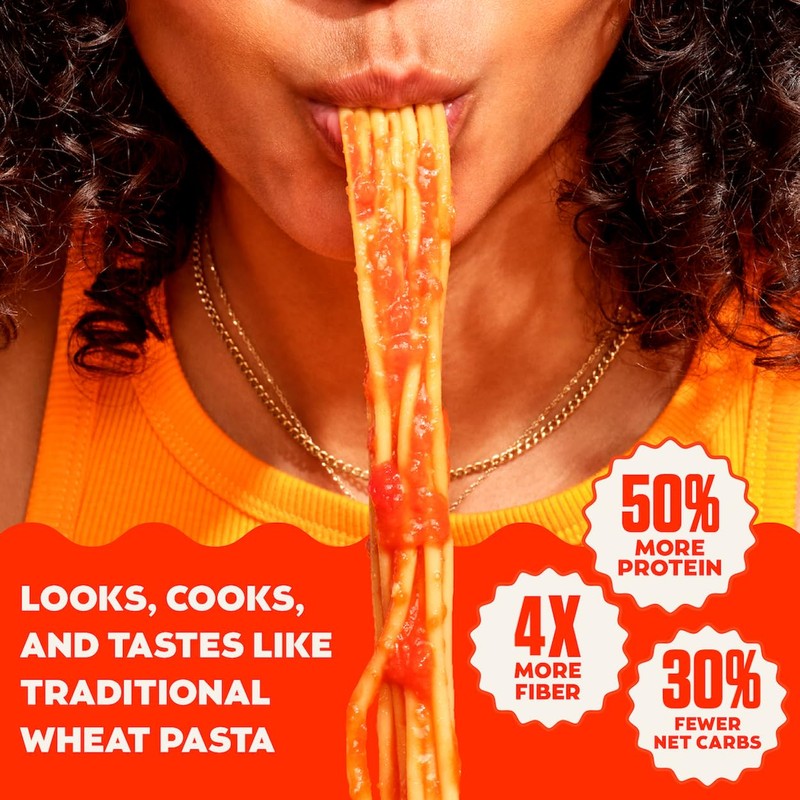 Banza Rotini Pasta from Chickpeas - Gluten Free, High Protein,