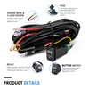 Wsays Light Bar Wiring Harness Push Button Switch Kit Compatible