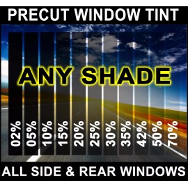 Precision Window Films Nano Carbon Window Film Any Tint Shade PreCut All Sides & Rears for LEXUS Glass