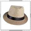 Chrome Crane CB361 Medium Folding Hat, Straw Hat, Basket Checker,