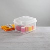Sterilite FlipTop, Stackable Small Storage Bin with Hinging Lid, Plastic
