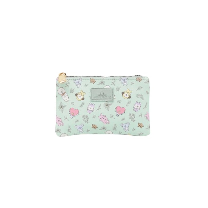 Impressions Vanity BT21 3-PC. Juego de bolsas de maquillaje con