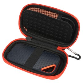 Case for SanDisk Extreme Pro/SanDisk Extreme Portable External SSD, Portable Travel Cover for Sandisk Hard Drive and Extreme (Black)