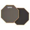 Evans doble cara Pad de práctica, 12 inch, Gris, 6