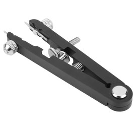 Watch Bracelet Remover, Spring Bar Plier Watch Repair Tool Spring Bar Tweezer Repair Watchband Watchmaker Replace Removing Chain Tool with Pins 6825 (Black)