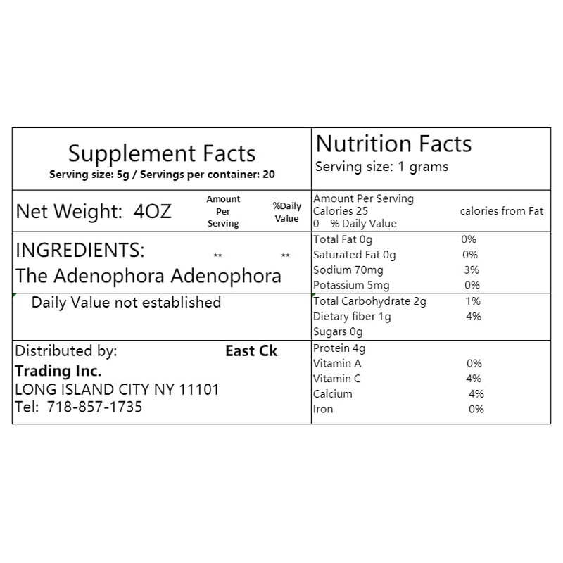 Greenlike Chinese Herbal Radix Glehniae Sha Shen 原支沙参条 4oz