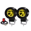 X-Style Motorcycle Fog Lamp, White, LED Headlight, Auxiliary Light, Work