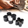 2 Pcs Flower Leather Cutting Die Alloy Steel Sharply 4