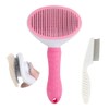 Cat Brush with Release Button, universal for cats and dogs,