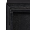 Relaxdays Desk Organiser, 4 Compartments, Bamboo Box, Stackable, Multifunctional, H