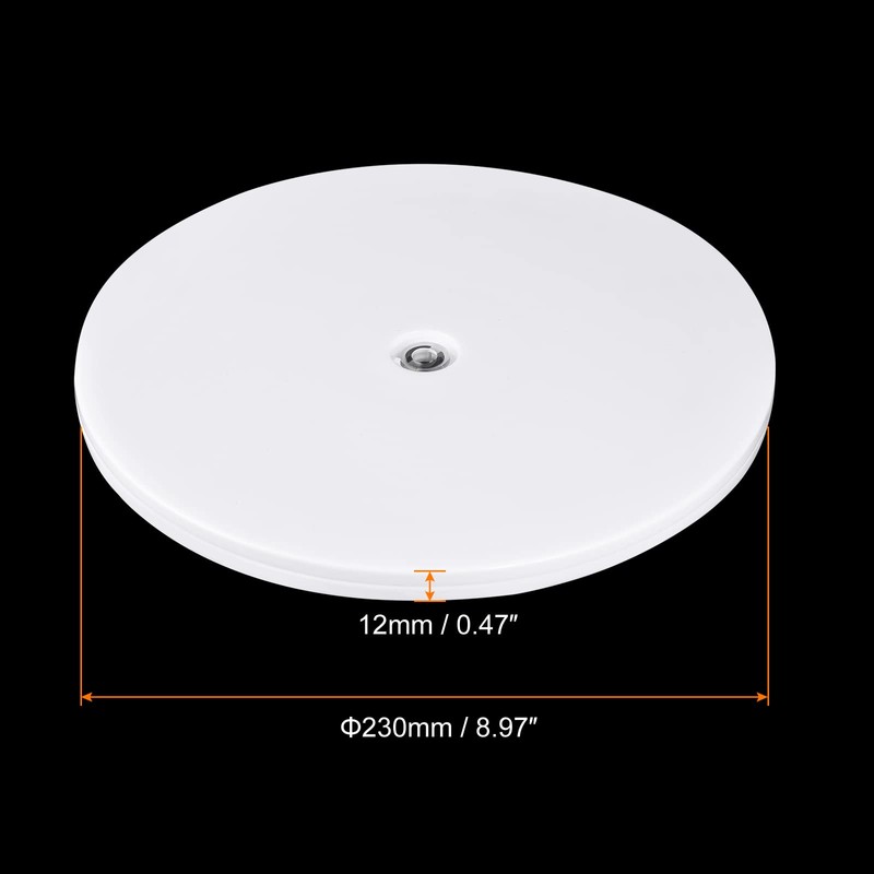 sourcing map 9inch Rotating Swivel Stand with Steel Ball Bearings