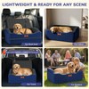 Dog Car Seat for Medium Large Dogs, 4" Elevated Dog