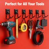 AITOPMART 4 Pack Heavy Duty Magnetic Hooks, Power Tool Organizer