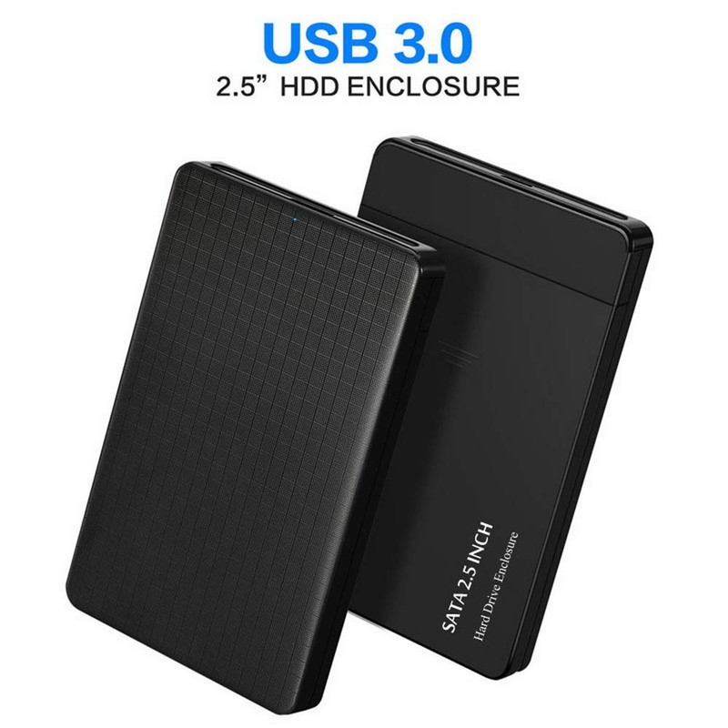 2.5 inch USB 3.0 SATA Laptop HDD Enclosure MicroB Connection