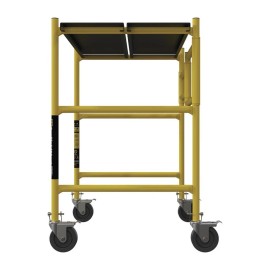 ScaffoldMart 3' Portable Utility Scaffolding Double Locking Caster Wheel 500lb Capacity