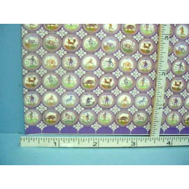 World & Model Miniature Delft Tile Sheet #34432 - 1/12 Scale World & Model