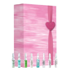 Geschenkset rosa Damen 24 Ampullen 8 Sorten Pflege Geschenkbox Hyaluron Serum 2ml Kollagen Retinol Hyaluronsäure Gesicht Kur Gesichtspflege Feuchtigkeit Frauen Geschenk Valentinstag Liebe Muttertag