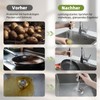 Hibbent Shower Head Kitchen Tap Replacement Pull-Out Tap Shower Head