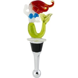 LSArts Wine Bottle Stopper, Mermaid