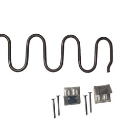 Complete Replacement 27 Inch Zig Zag Springs x 2 Kit Upholstery Supplies for Chair Sofa Seat Settee